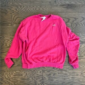 ALO Yoga Fuchsia Crewneck